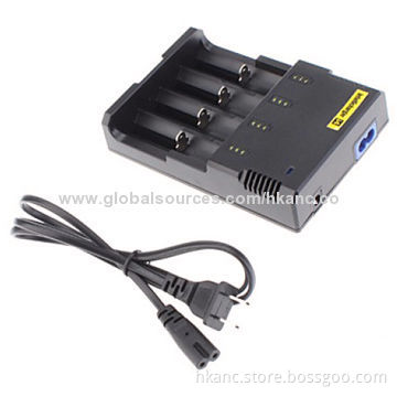 Convenient Nitecore Intellicharger I4 Charger, Applied to 18650/18350 Battery